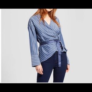 Wrap around shirt